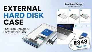 External Harddisk Case Ultrabytes Type C #hdd #knowledge #external #hddcase #new #tech #pc #computer