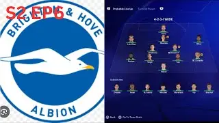 BRIGHTON F C Fc26 CAREER MODE S2 EP6