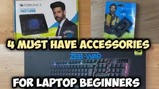 4 Laptop Accessories Under 2000 Every Beginner Must Have | Unboxing And Reviews