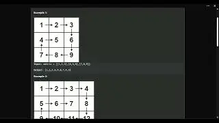 Leetcode 54 Spiral Matrix
