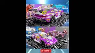 Porsche 911 GT3 R Macau Grand Prix HubAuto Racing #minigt #diecast #porsche911gt3r
