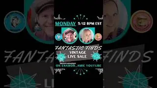 Fantastic Finds Live Sale Preview 5/12 @ 8pm EST on @enamor_amie #mermaid #vintage