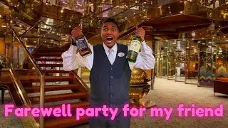 Farewell Party in cabin #cruiseship #wanderlust #vloglife #travelvlog #party #bartender #vlog 33