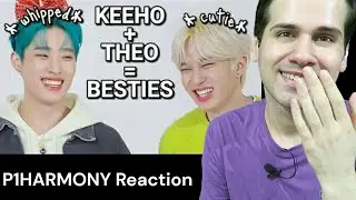 Кихо и Тео (платонические!) флиртуют 8 минут | P1HARMONY (реакция)