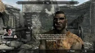 Skyrim Stream Part 1 2020 - Twitch VoD Highlights Longplay McYawgi