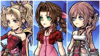 DFFOO Ancient Monster! Terra Lufenia with Terra, Aerith and Serah