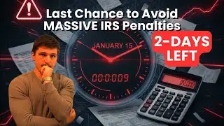 2 DAYS LEFT: How to Avoid Underpayment Penalties