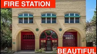 Old Fire Station CONVERTED Into Beautiful Home