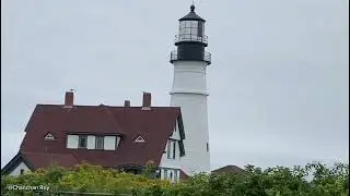 Portland Head Light lighthouse in Cape Elizabeth, Maine