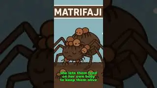 #Matriphagy #discovery  #motherlove #mommylove #animals