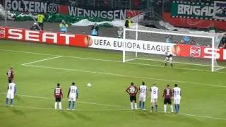 Jan Schlaudraff - Kaltschn&auml;utziger Elfer gegen Br&uuml;gge