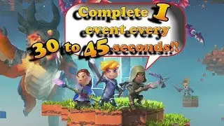 PORTAL KNIGHTS Fastest Event Farming Ever! Dedicated Knight in just over an hour
