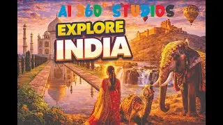 Vibrant India's Scenic Drone Film in 4K Produced.