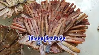 How to dry a fish in machine | Homemade dried fish | camdryfish EP03