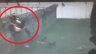 RAW: Massive prison break in Brazil as 40 prisoners escape after blowing up jail wall