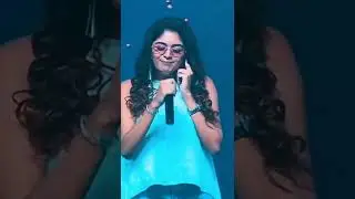 Athithi shankar singing mathuraveeran song on stage#athithishankar