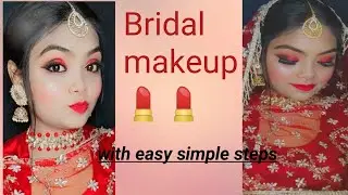 bridal makeup look ❤❤💄