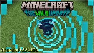 🔴The Warden Sonic Beam Attacks Added in Minecraft 1.19 (Snapshot 22w15a)