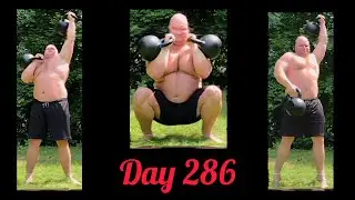 Day 286 - See Saw Press + Front Squats, Vertical Anchor w/C&P