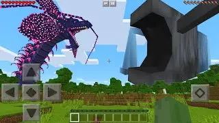 I Found TITANUS TIAMAT vs SEA EATER in Minecraft Pocket Edition...