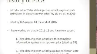 False Data Injection Attack - Introduction