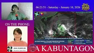 WEATHER UPDATE TINGOG NI ANA DUMDUM Weather Specialist ,PAGASA Visayas ENERO 10,2026 SABADO