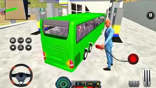 Real Uphill Bus Driver Games 2026 | Public Transport Bus Driving Games | Android Gameplay