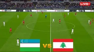 UZBEKISTAN U23 VS LEBANON U23 | AFC U23 ASIAN CUP | INTENSE ASIAN CLASH SIMULATION GAMEPLAY