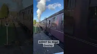 60007 Sir Nigel, Gresley Irwell Vale 24/03/24 #train #railway #SNG #60007 #irwellvale