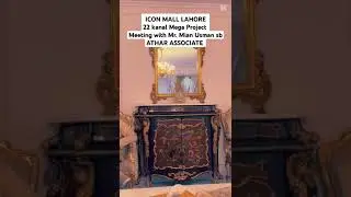 ICON MALL LAHORE 22 Kanal Twin Tower Facing Ring Road 5 years Installments possession in 3 years.