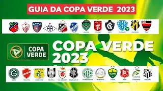 Copa Verde 2023 - Guia da 1&deg; fase