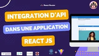 ReactJS pour débutants #4 Intégration d'API avec react query et axios | tuto français