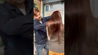 Colour with protein treatment 💇🏼&zwj;♀️🔥✂️👍🏻#babain #hairtransformation #hair #hairmaster #daily