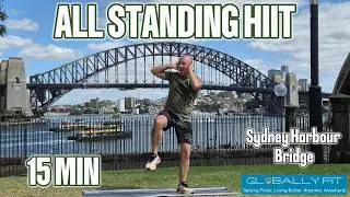 I Did a 15-Min Standing HIIT Workout at the Sydney Harbour Bridge 😮🔥