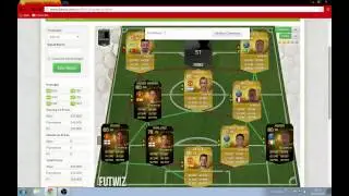 Fifa 15 800k Squad Builder ft Inform Hulk