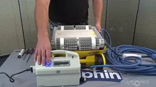 Out of water self test Dolphin Apollo robotic pool cleaner