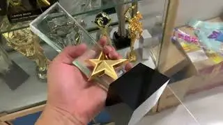 Diamond crystal trophy for awards & recognition 🏆 #CrystalTrophy #CustomAwards #MCARTAWARDS