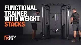 Mirafit Functional Trainer with Weight Stacks