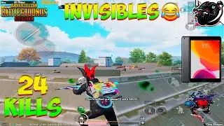 HANDCAM IPad 8th GENERATION 🔥 PUBG MOBILE  |  INVISIBLES | MORTEPUBG 😈 4finger + GYRO