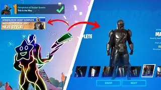 How to unlock The Mandalorian Full Clothing Beskar - Complete all Beskar Quests