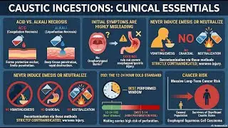 Module 25.3 - Caustic Ingestions - Lecture