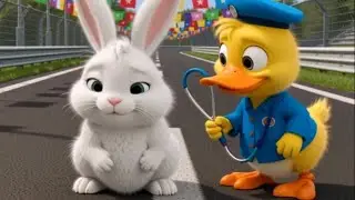 Песня про друзей Утиного Доктора и Кролика-Гонщика | Детские видео и детские стишки | MilkyCreati...