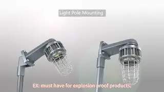 BBier G Series Explosion-Proof Light (10W-50W) | IECEx & ETL Certified | Industrial LED Solution