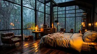 Sounds Rain and Thunder on Window &ndash; Heavy Rainstorm & Thunder Sounds for Deep Sleep, Relax