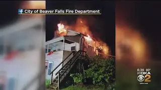 Several Fire Departments Called To Abandoned House Fire