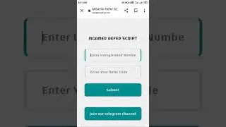 mgamer referral code script/coins earn