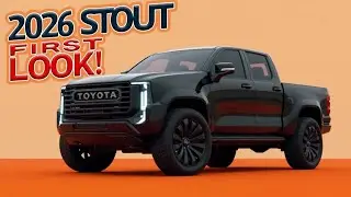 Toyota Stout 2026: умный пикап, которого все ждали.