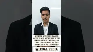 Is it legal to roam with dogs in parks in India? | Dog Lovers | Legal Pedia #shorts