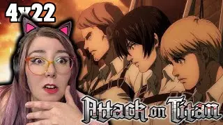 ВСЯ БАНДА ЗДЕСЬ!? - АТАКА ТИТАНОВ, СЕЗОН 4, ЭПИЗОД 22 | ZAMBER REACT