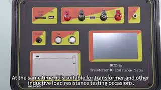 *UHV-5A Transformer DC Winding Resistance Tester